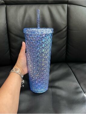 Mainstays 26 oz tumbler with straw dishwasher safe